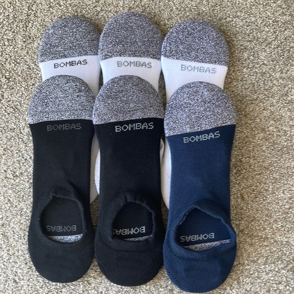 Bombas Underwear & Socks New 6 Bombas Noshow Mens Socks Large